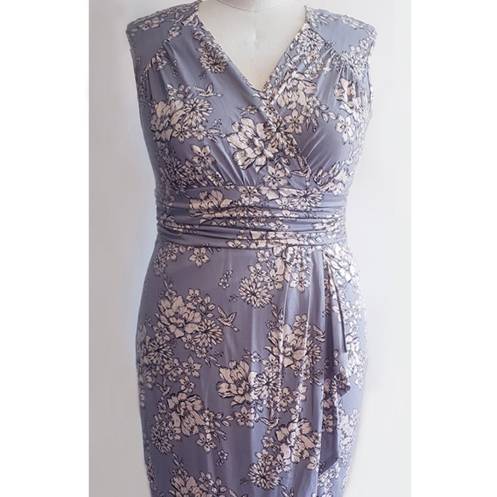 NWT DOROTHY PERKINS WRAP DRESS US SZ 18 UK SZ 22